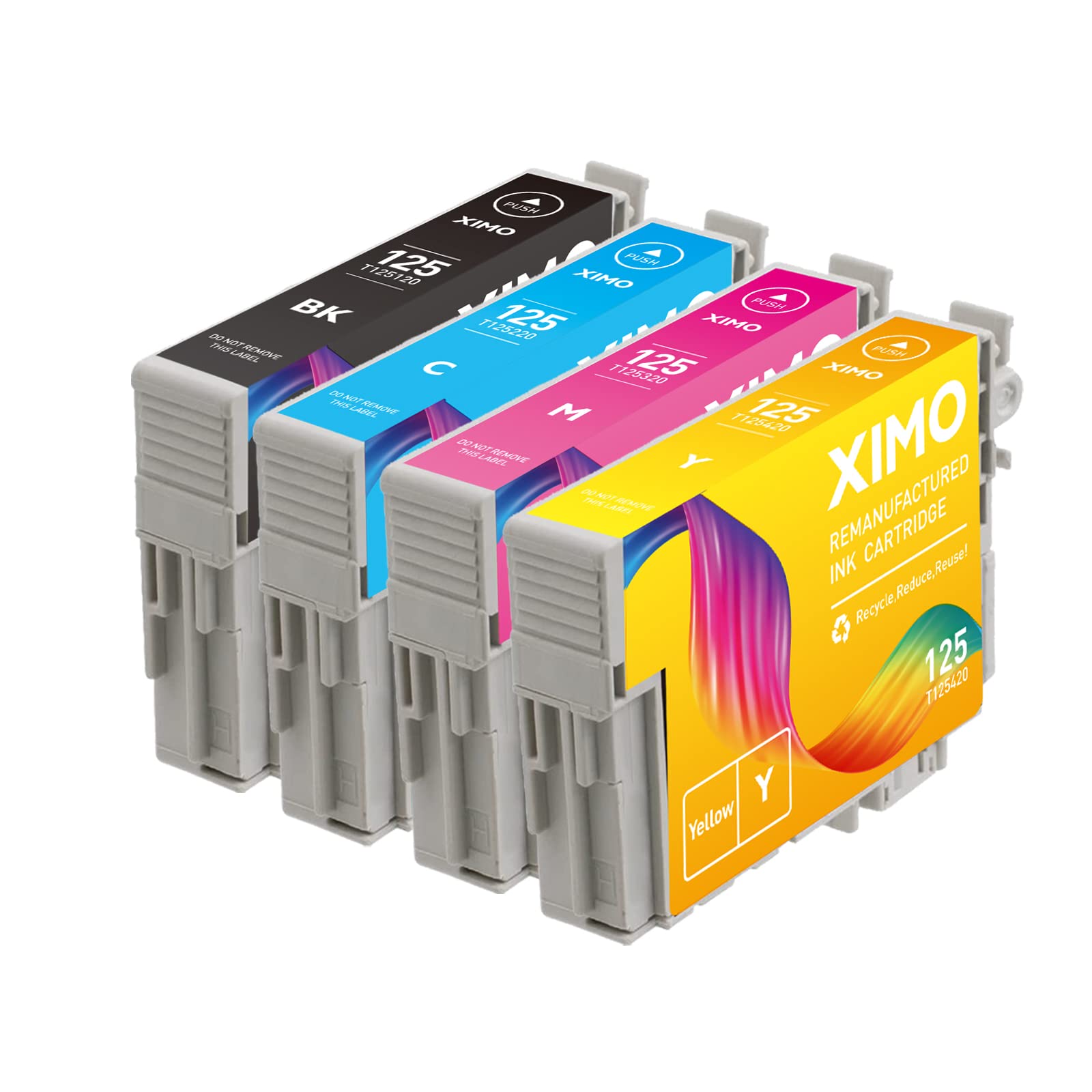 Amazon.co.jp: Ximo 125 リサイクルインクカートリッジ Epson